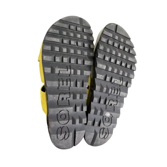 Sorel Womens Roaming Sport Slide Sandals Yellow Bolt & Black Casual Wear - Picture 6 of 15